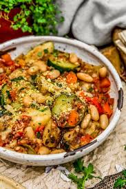 Rustic Italian Vegetable Bake Monkey And Me Kitchen Adventures Recipe Whole Food Recipes Best Vegetable Recipes Baked Vegetables