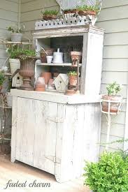 Shabby Garden Deko Deko Pflanztisch Shabby