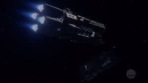 Some shots of the MCRN Hammurabi and UNN Agatha King from S03E05