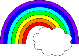 Free png rainbows and clouds png png image with transparent. Rainbow Clipart Outline Clipart Panda Free Clipart Images Rainbow Clipart Clip Art Free Clip Art