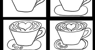 How To Draw A Coffee Cup Step By Step Drawing Tutorial Step By Step Drawing Draw Drawing Lessons For Kids