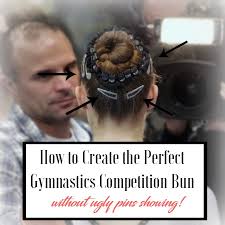 See more ideas about gymnastics, gymnastics quotes, gymnastics workout. How To Create The Perfect Gymnastics Competition Hair Bun A Day In The Life Of Al And Al