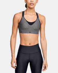 Women's ua infinity high sports bra. Women S Ua Infinity High Heather Sports Bra Under Armour