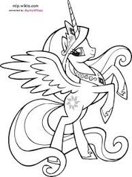 75 magical unicorn coloring pages for kids adults free printables unicorn coloring pages coloring pages love coloring pages. My Little Pony Princess Celestia Coloring Pages Team Colors Fargelegging Enhjorning Enhjorninger