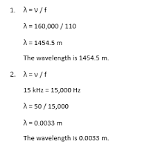 Don't forget that this is an. How To Calculate Wavelength Video Lesson Transcript Study Com