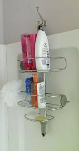 Misadventures In Diy Thinking Outside The Shower Shower Organization Diy Shower Shower Caddy