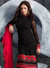 Image result for yami gautam in action jackson blue saree