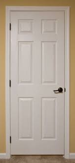 Primed 6 Panel Smooth Door Google Search White Paneling White Doors Tall Cabinet Storage