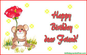 See birthday flowers stock video clips. Happy Bday Friend Animation