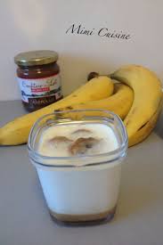 Yaourts A La Banane Et A La Confiture De Lait By Multi Delices Confiture De Lait Recette Yaourt Alimentation