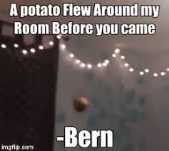 A potato flew around my room. A Potato Imgflip