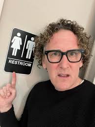 I just realized that the bathroom where I work is gender neutral. Is this  place woke?