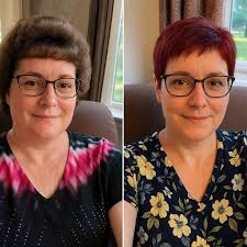 I dared to cut my hair shorter than usual Constructive criticism welcome to  this haircut and color✂️🥰 I am 71 years old.