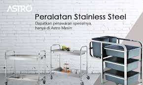 Jual alat masak murah, harga beli terbaik, berbagai pilihan, beli murah langsung dari distributor,supplier, pabrik dan toko di indotrading.com. Peralatan Dapur Restoran Stainless Jual Peralatan Restoran