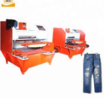 Denim Grinding Jeans Whisker Jeans Mesin Manufaktur Mesin