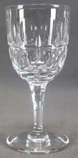 VINTAGE MARKED STUART England Clifton Park Pattern Cut Crystal Wine Glass  $10.00