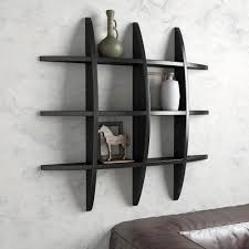 Curbside pickup · everyday low prices · savings spotlights Floating Globe Shape Designer Wall Shelf Black Decornation