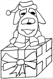 Who doesn't love trimming the tree with ornaments, garland, an. Christmas Present Dog Coloring Page For Kids Free Dog Printable Coloring Pages Online For Kids Coloringpages101 Com Coloring Pages For Kids