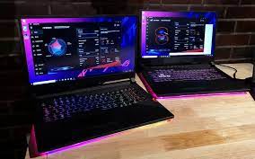 Icymi Asus New Rog Strix Laptops Sport Stunning Rgb Lights 240hz Displays Asus Laptop Gaming Accessories