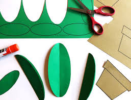 Keep applying strips in a similar fashion. Ecosystems And A Cactus Craft Firstgraderoundup