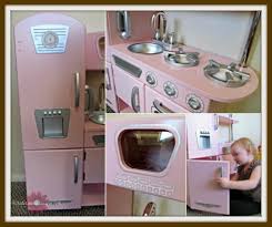 kidkraft kitchen pink vintage