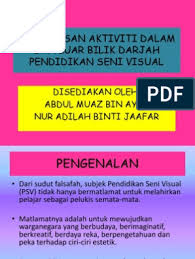 Pengurusan bermaksud satu proses mendapatkan penyertaan, kerjasama, dan campurtangan ahli bagi merancang, mengelola, memimpin, mengarah dan mengawal. Pengurusan Aktiviti Dalam Dan Luar Bilik Darjah