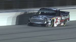 Just as the title says. Final Laps Busch Makes History With Truck Series Win At Atlanta Youtube
