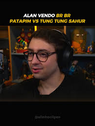 TUNG TUNG SAHUR GANHOU POR PURO ROTEIRO. #alanzoka #tungtungtungsahur  #tralalelotralala🔥🔥🔥🔥 #brbrpatapim #alanzokatododia