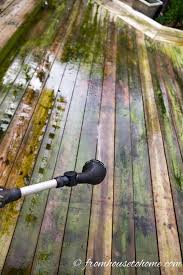 The Best Inexpensive And Non Toxic Diy Deck Cleaner Deck Cleaner Diy Deck Deck Cleaning