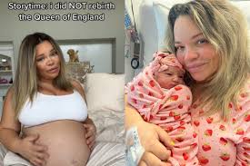 Trisha Paytas baby: Trisha Paytas gives birth.