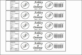 Maybe you would like to learn more about one of these? Free Printable Wedding Water Bottle Labels Template Free Novocom Top