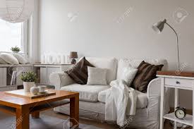 Making a cozy living room can be a good start to make your guests feel homey. Small Cozy Living Room In White Flat Stock Photo Picture And Royalty Free Image Image 42429515