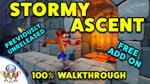 Can you survive without it? Crash Bandicoot Stormy Ascent Walkthrough How To Beat The Impossible Dlc In N Sane Trilogy Usgamer
