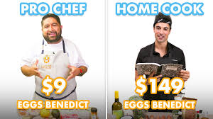 Drain on a paper towel. Watch 149 Vs 9 Eggs Benedict Pro Chef Home Cook Swap Ingredients Ingredient Swap Epicurious