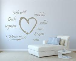 Christliches Wandtattoo Ich Will Dich Segnen 1 Mose 12 2 80031 Wandtattoos Spruche Bibel Vers Christliche Spruche
