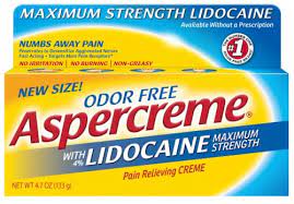 Does aspercreme help nerve pain? Aspercreme With 4 Lidocaine Odor Free Pain Relieving Creme 4 7 Oz Metro Market
