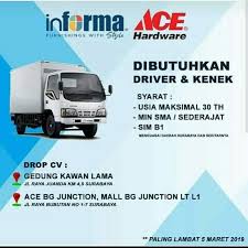 Jakartakerja.com adalah portal informasi lowongan kerja jakarta yang menyediakan informasi loker jakarta terbaru. Lowongan Kerja Driver Dan Kenek Atmago