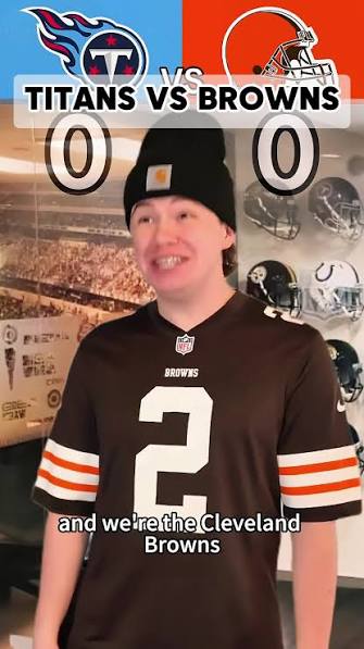 Titans vs Browns Football Skit Highlights