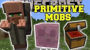 The mobs in the primitive mobs mod include the haunted tool, merchants, mimics, treasure slims. Primitive Mobs For Minecraft 1 12 2