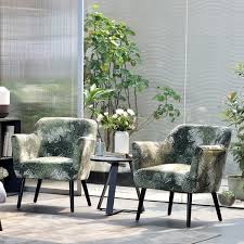 There are 71307 living room chair for sale on etsy, and they cost $164.73 on average. Ovios Accent Chairs For Living Room Floral Print Armchair For Bedroom Tufted Cloud Chair Modern Comfy Side Chair With Metal Leg On Sale Overstock 31579813