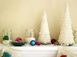 The christmas table is such an essential part of the holiday season. How To Make A Fringed Christmas Tree Centerpiece How Tos Diy