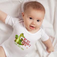 Personalised My 1st St Georges Day Dragon Babygrow George's Baby First Vest  Boys
