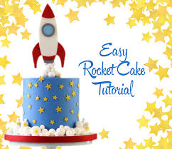 Simple 2 D Cake Toppers Are An Easy And Cost Effective Way To Really Jazz Up Your Birthday Cake Designs This R Rocket Cake Boy Birthday Cake Rocket Ship Cakes