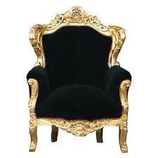Barock Sessel Thron Schwarz Gold Konig Neu Barock Sessel Sessel Barock