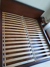 The sleep number is a setting that denoting higher pressure and more firmness. King Size Bed Frame Ikea Hamar Malm Furniture Beds Mattresses On Carousell