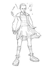 Coloring is the right thing to do if you want to take some time for yourself. Stranger Things Coloring Pages Free Printable Of All Characters