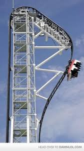 World S Steepest Roller Coaster Video Wordlesstech Crazy Roller Coaster Scary Roller Coasters Roller Coaster