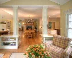 open plan kitchen living room