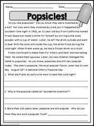 Reading Comprehension Passages And Questions Reading Passages Summer Reading Comprehension Reading Comprehension