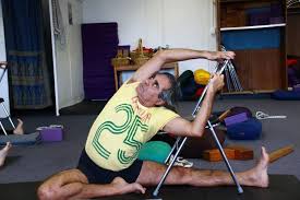 Pin On Iyengar Yoga Chair Seated Poses